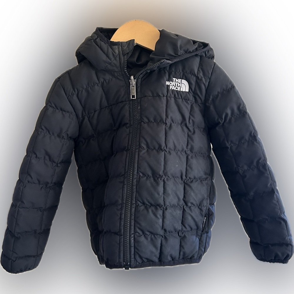 Kids Thermoball Eco Black Quilted Jacket